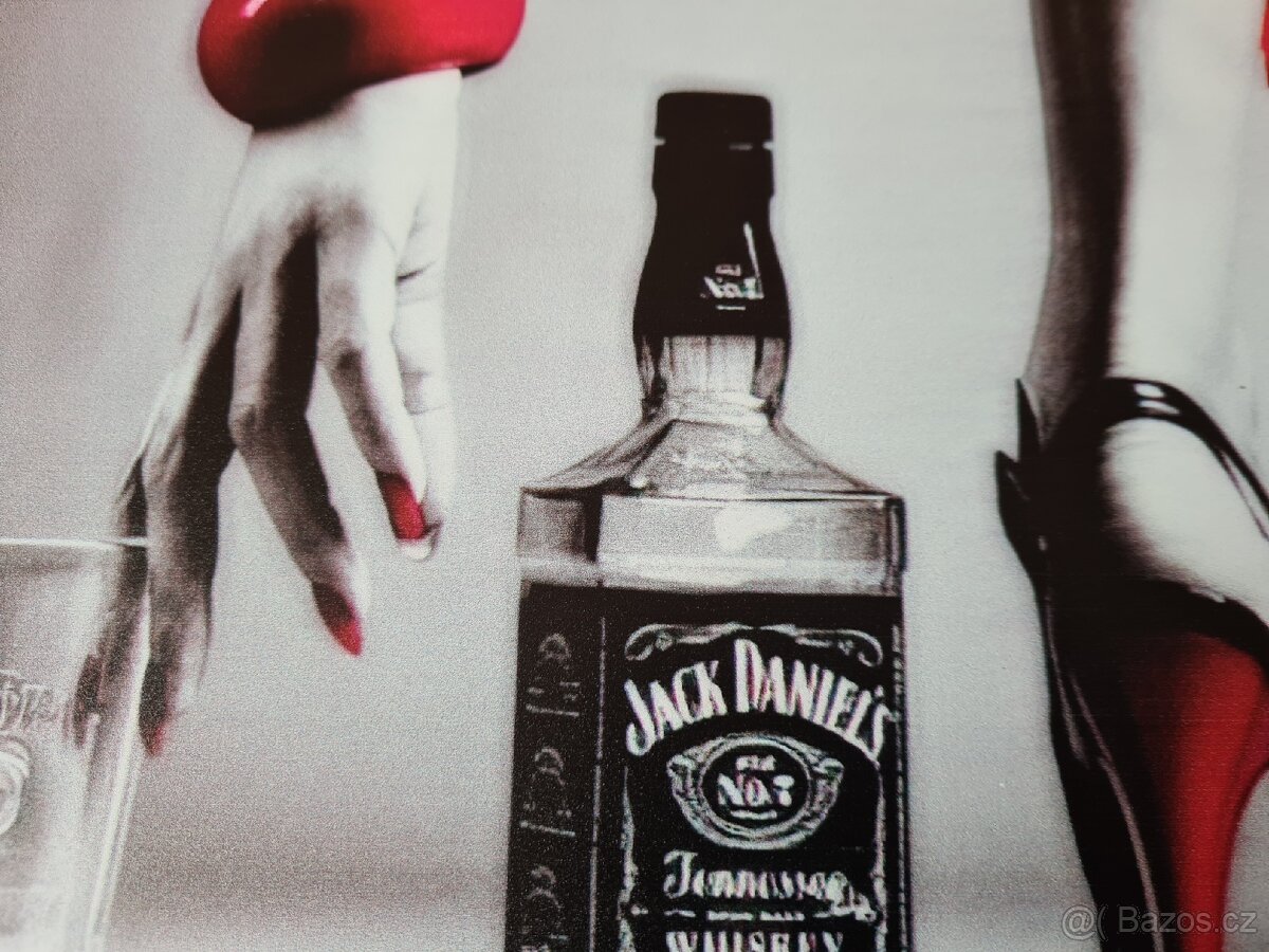 Plechová cedule velká retro 40x30 JD RED - 3