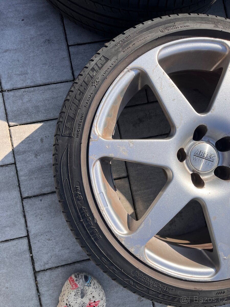 disky s letníma 8J R17 215/45 5x100 - 3