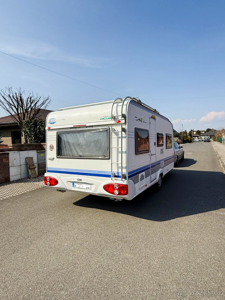 Prodám karavan hobby 495 excelient - 3