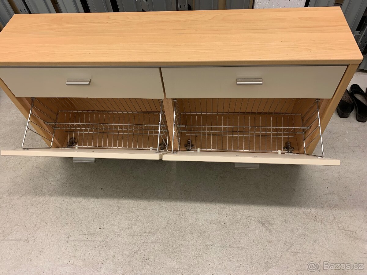 Předsíňový nábytek- zrcadlo, botník, věšák - 3