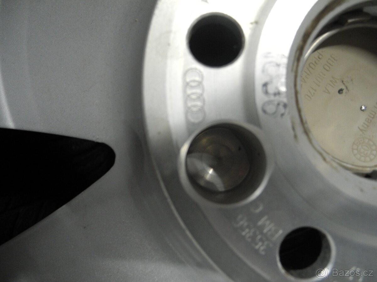 (č.20) Nová 16" Alu kola Audi s pneu,rozteč 5x112 - 3