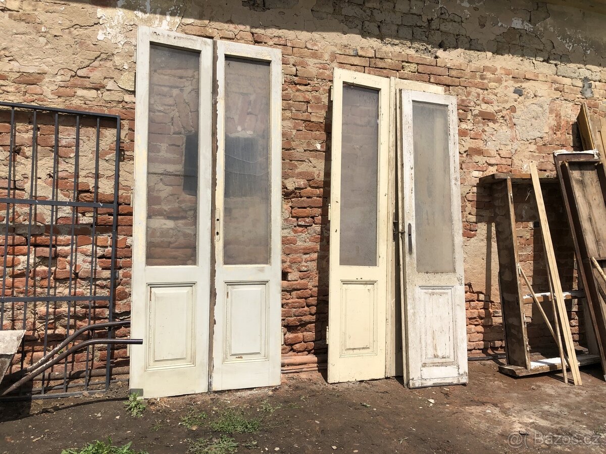 staré dveře zámecké dveře - 3