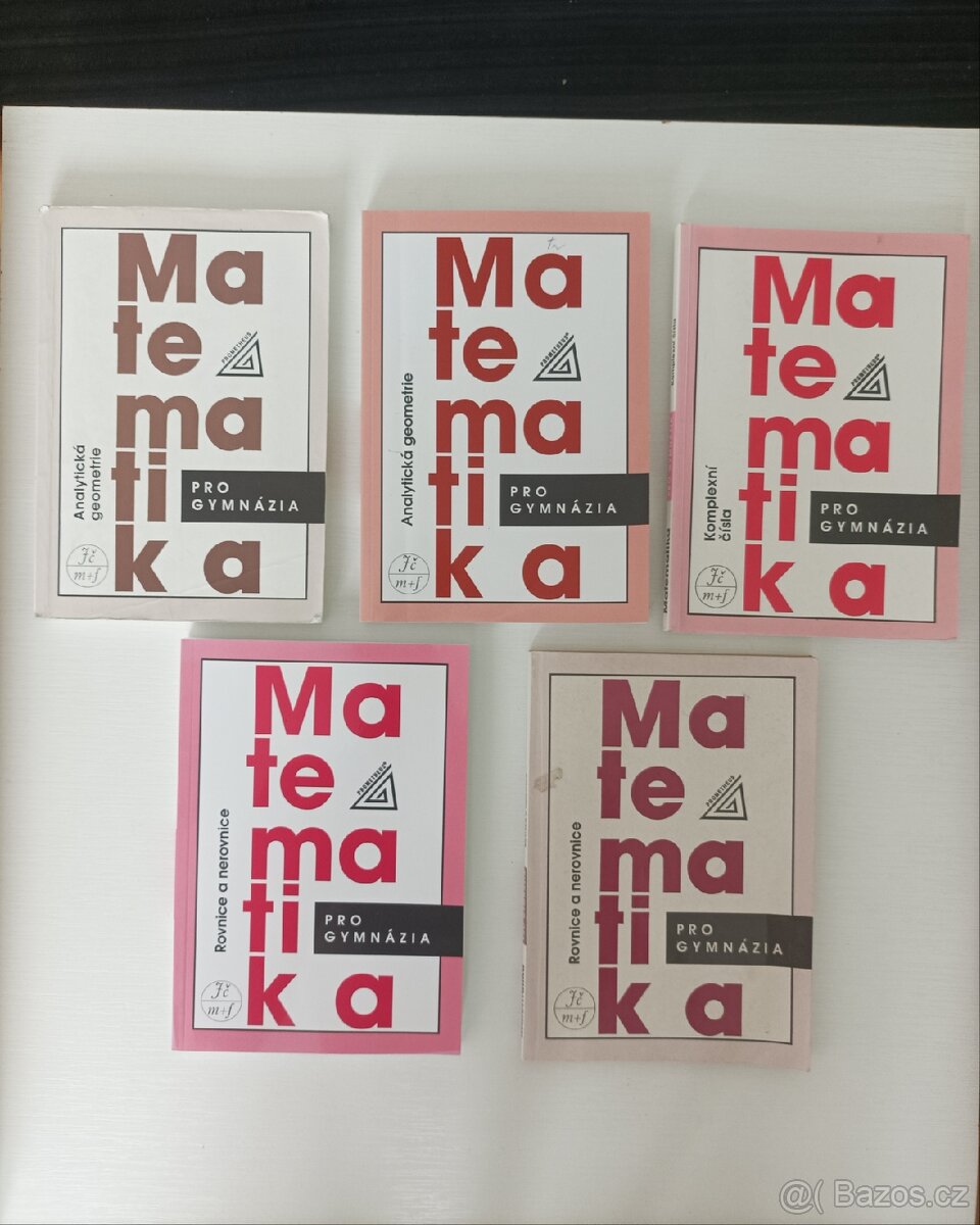 Čítnky a učebnice matematiky - 3