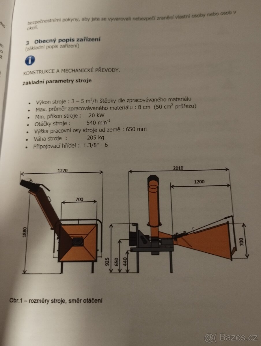 Štěpkovač za traktor - 3