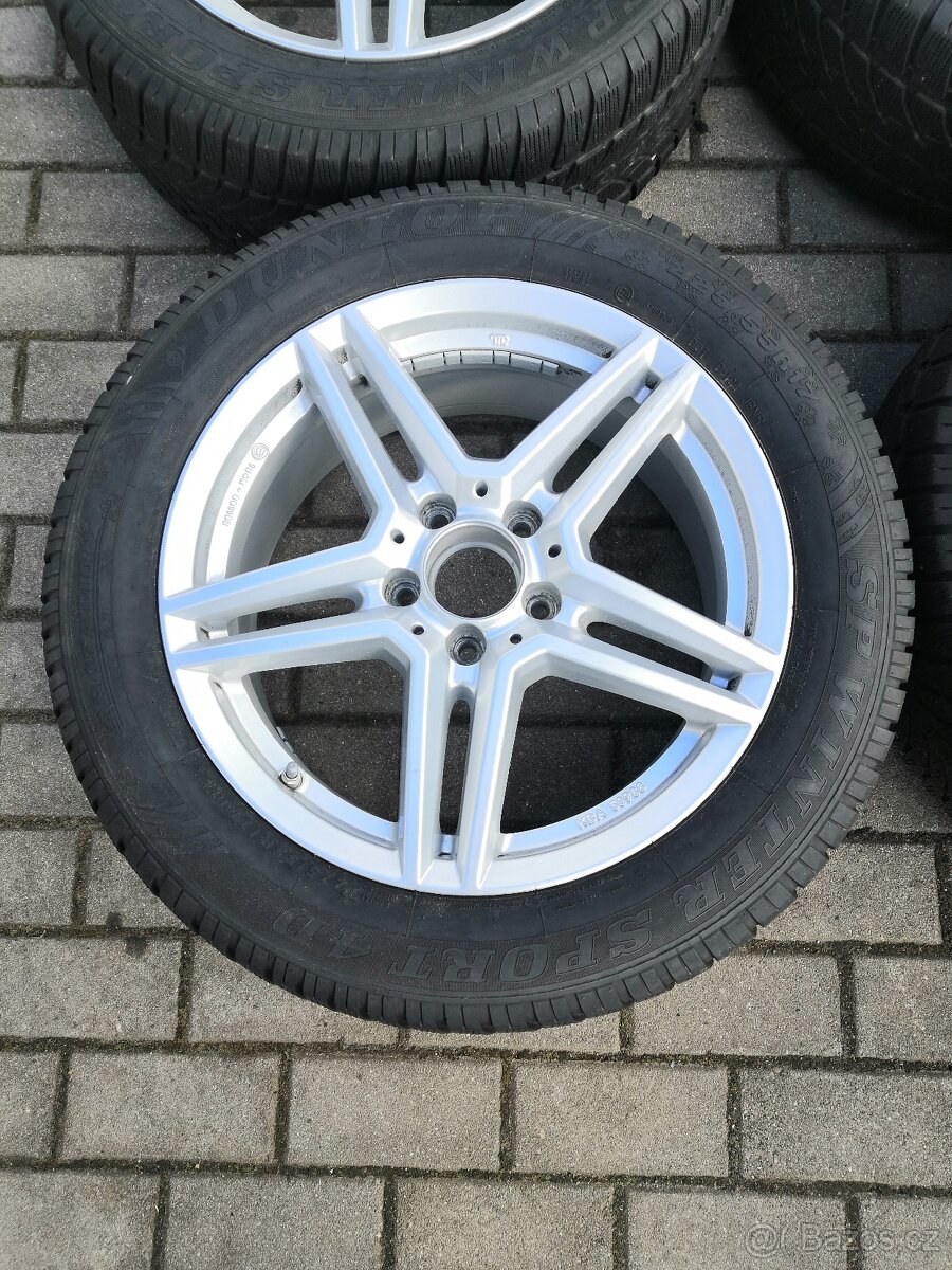 435. Zimní ALU sada R17 5x112 - původně Mercedes - 3