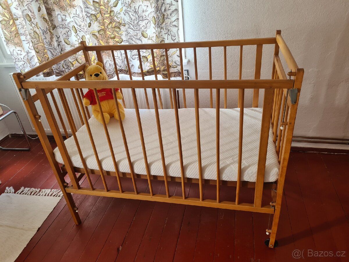 Dětská postýlka včetně matrace - 3