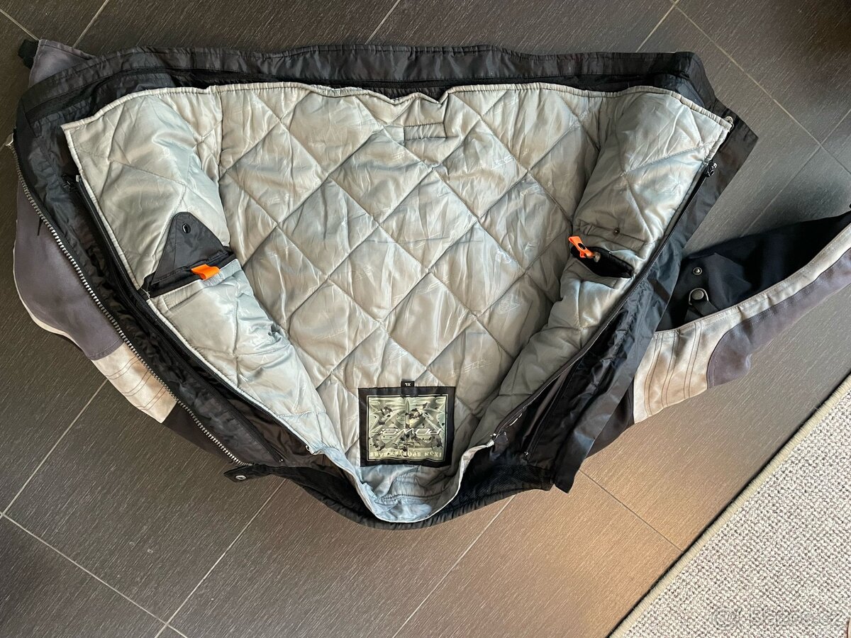 Látková motorkářská bunda - 3