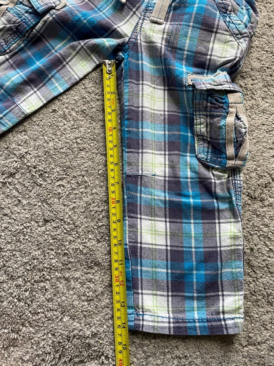 Bavlněné kalhoty kapsáče Next - 3