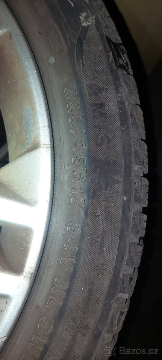 Prodám alu kola na opel 17 - 3