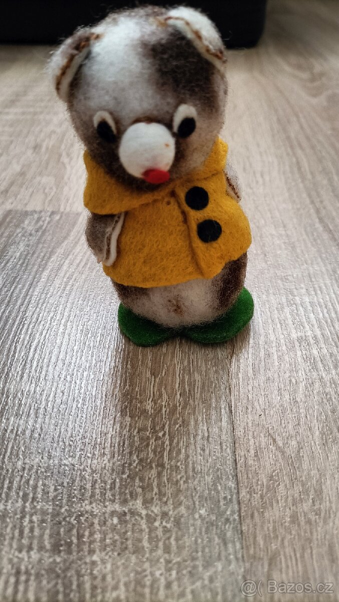 Retro medvídek, hračky, vintage - 3