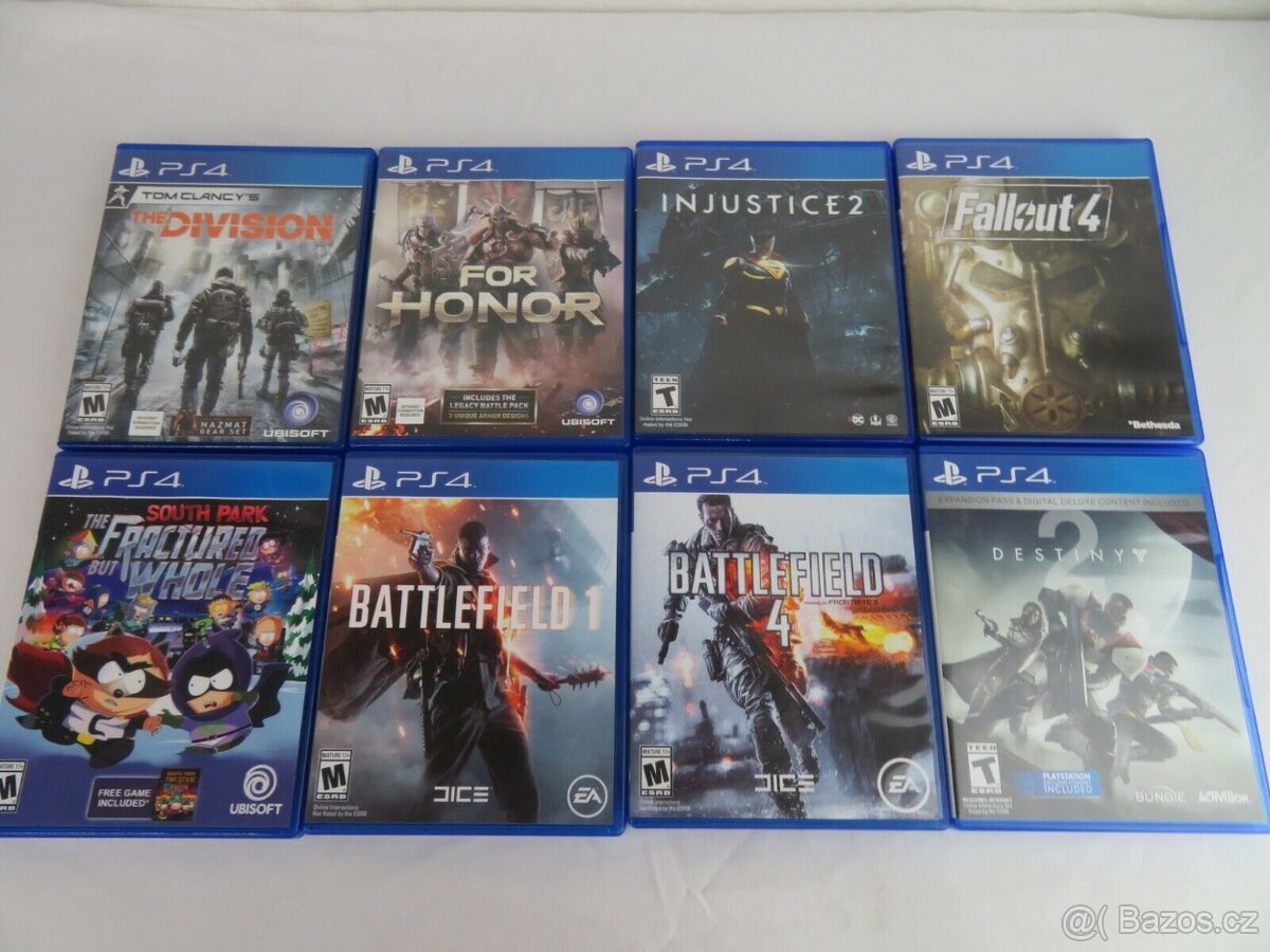 VÝMĚNA nebo prodej: Nabídněte. Playstation4 (PS4) hry - 3