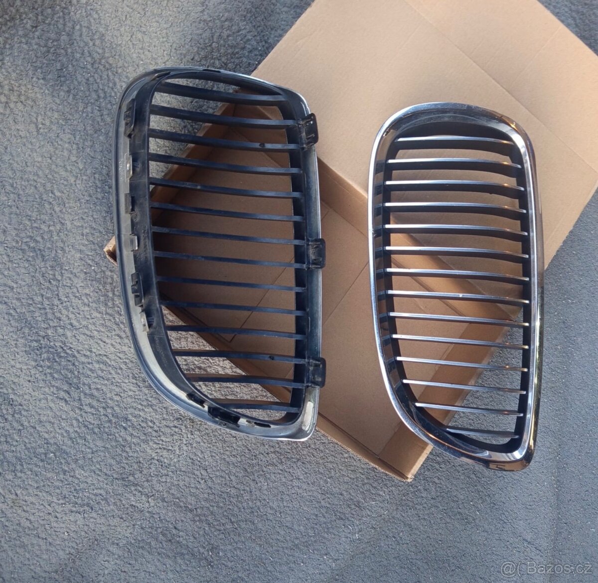 Originální chromové ledvinky – BMW E92 - 3