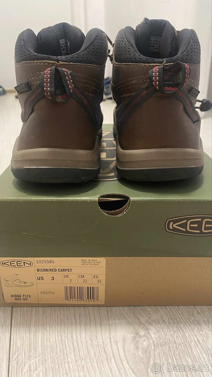 Keen kožené kotníkáče 35 - 3