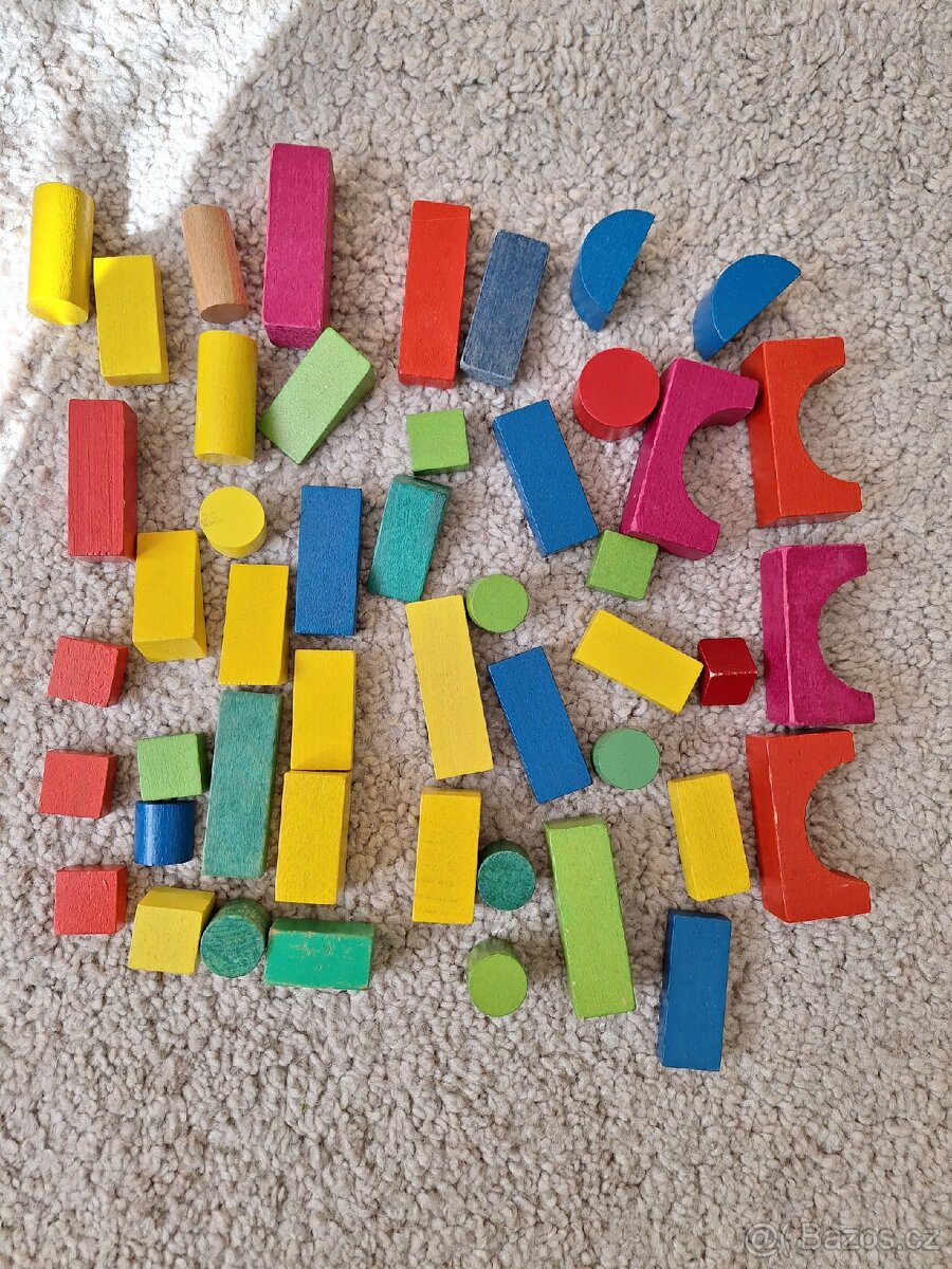 Kostky dřevěné - 3