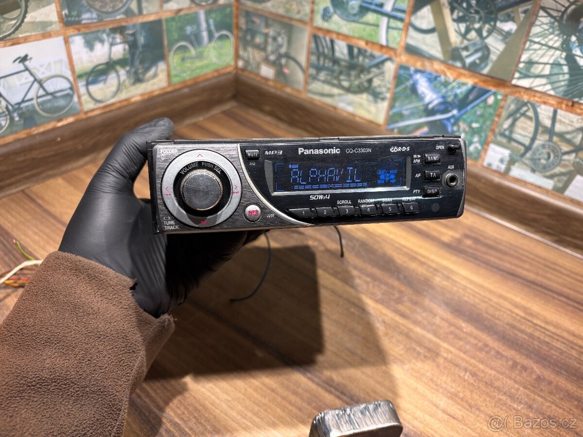 Autorádio Panasonic CQ-C3303N–CD-MP3-AUX-Oldtimera - 3