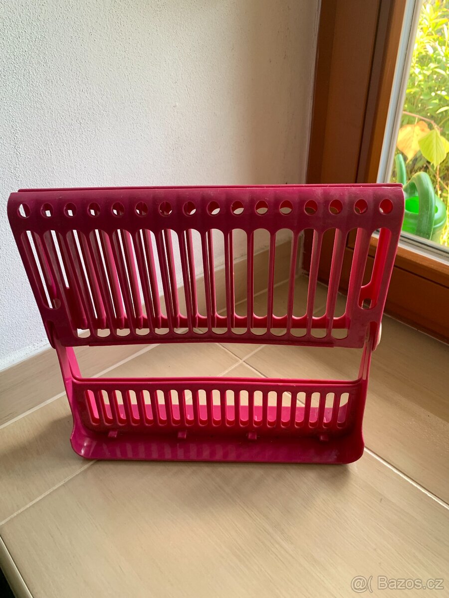 Odkapávač, stojan na talíře retro - 3