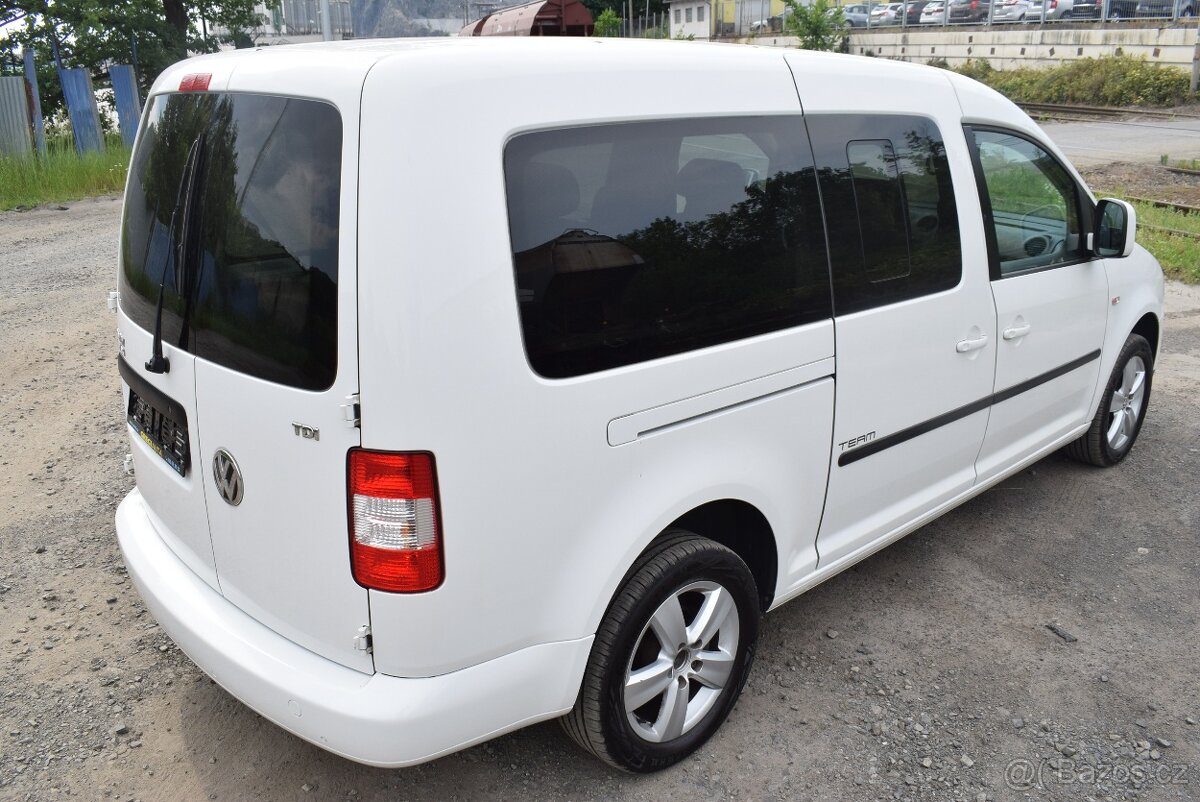 VW CADDY 1,9TDi MAXI,7MÍST,BEZ KOROZE - 3
