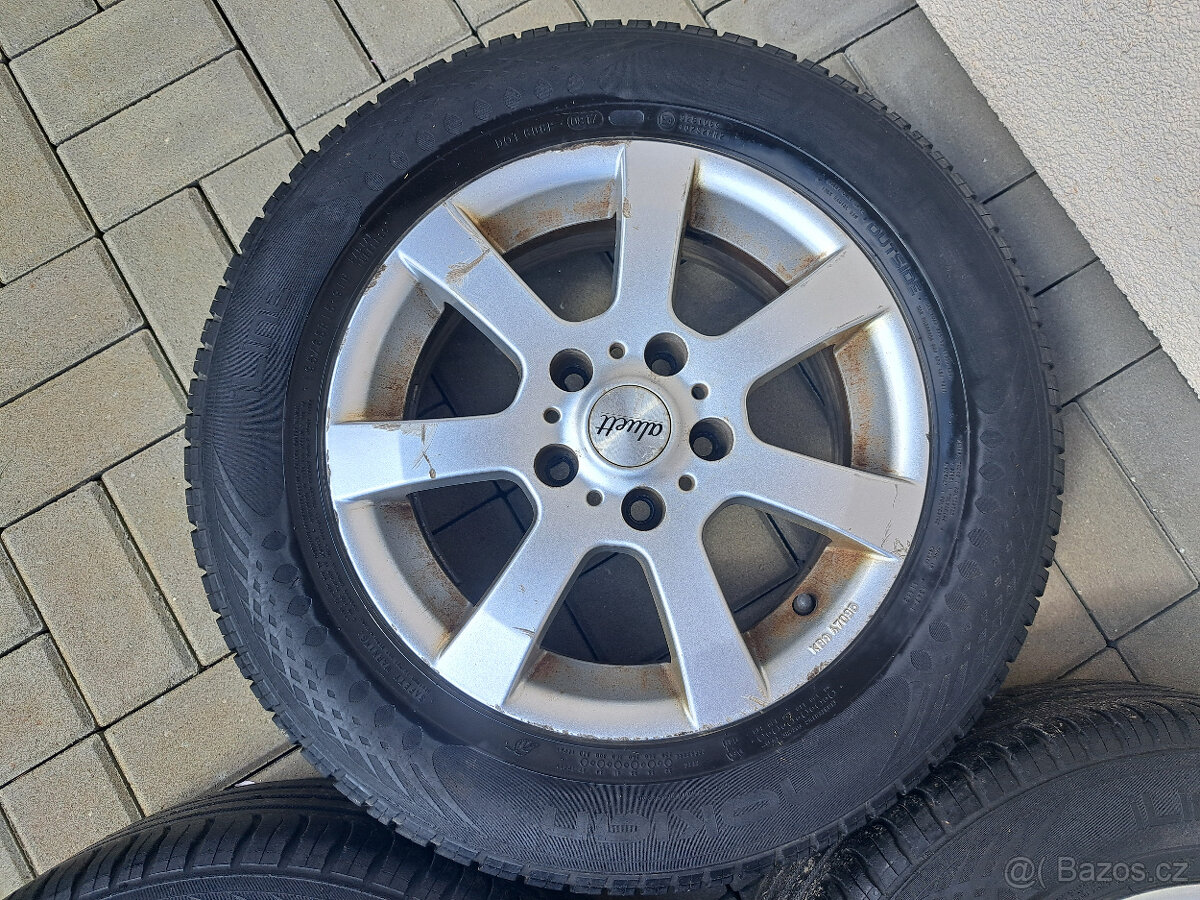 alu kola Aluett 15" 5x114,3 + pneu 195/65/15 - 3