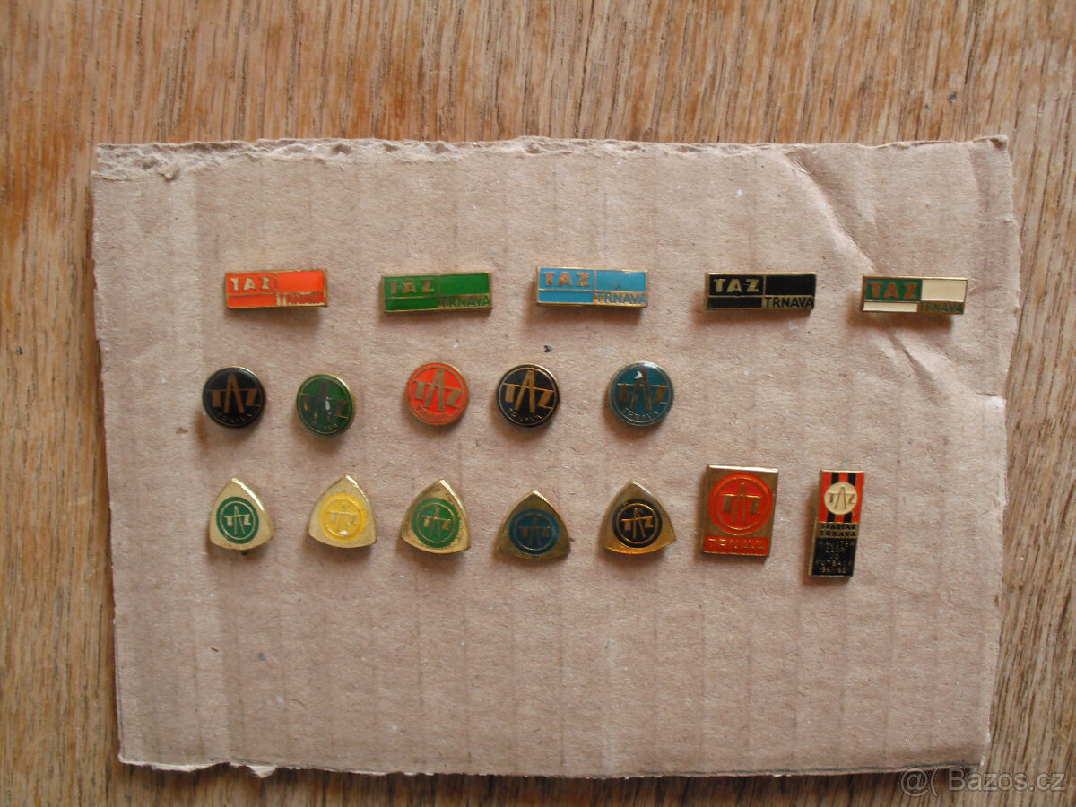 Odznaky Trnavské automobilové závody TAZ Trnava - 3
