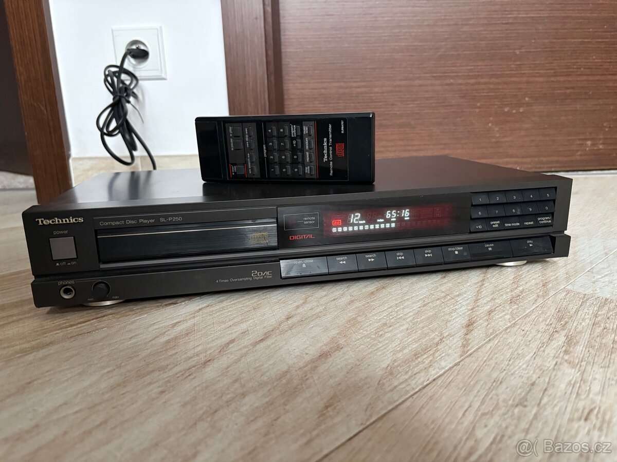 CD přehrávač Technics SL-P250 včetně DO - vintage - 3