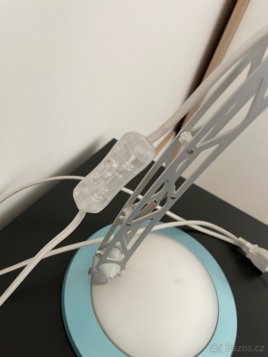 Stolni lampa, modrá E14 - 3