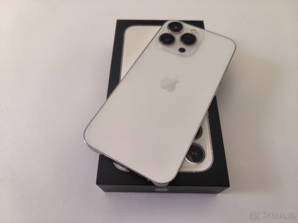 apple iphone 13 PRO 128gb Silver / Batéria 100% - 3