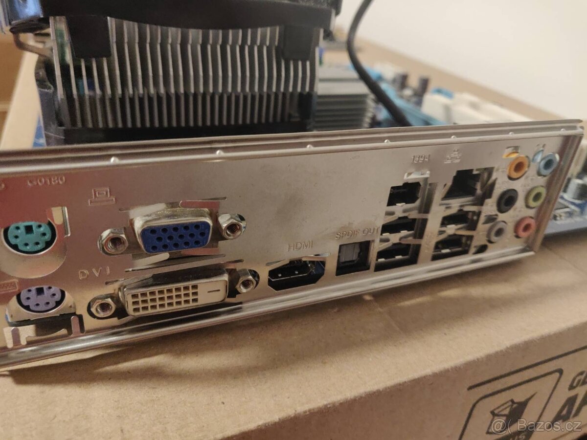 Gigabyte GA-EG41MFT-USS2H, Q6600, GPU, 8GB DDR3 - 3