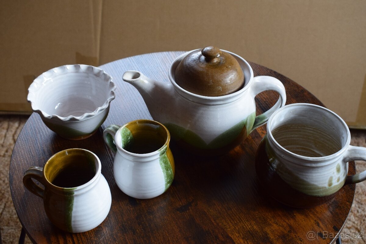 Čajová keramická souprava - 3