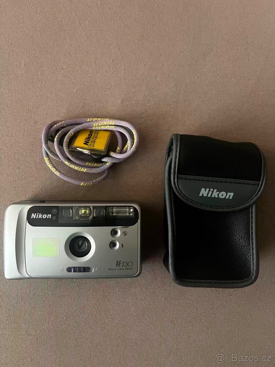 Rarita Analogový fotak Nikon AF230 - nový, nikdy nefocený - 3