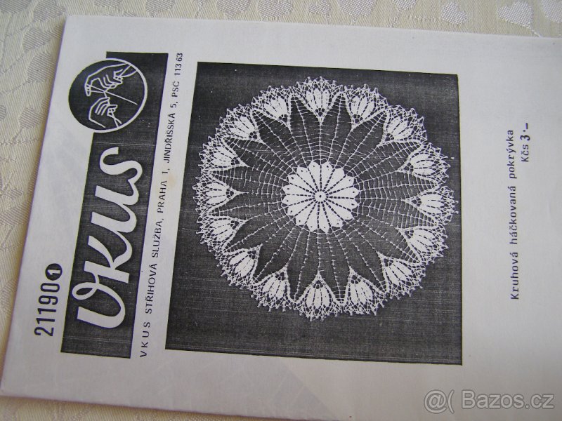 Návody na ručně háčkovné dečky, 10ks - 3