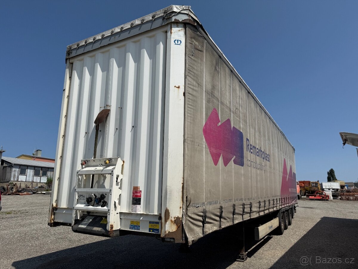 Plachtový návěs Krone Mega liner - lowdeck, 2016 - 3