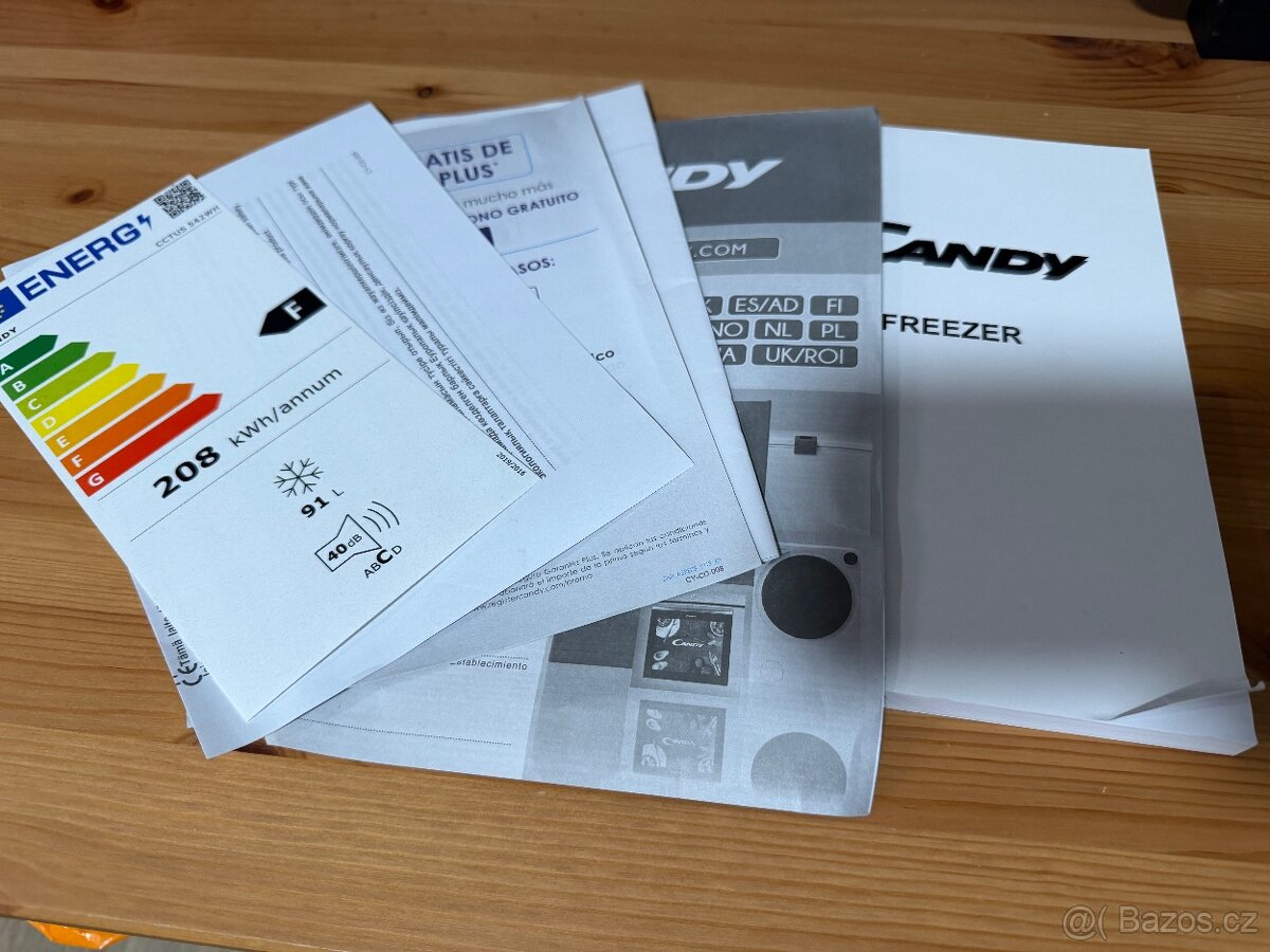 Mrazák CANDY CCTUS 542WH - 3