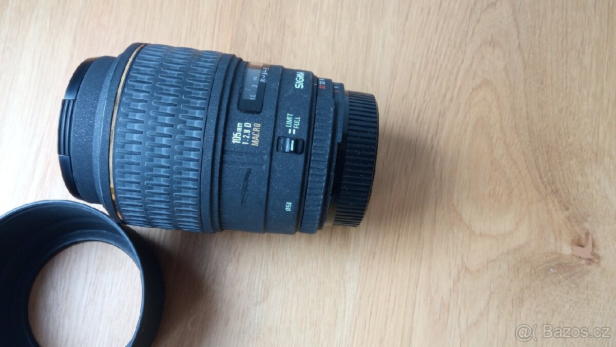 Objektiv Sigma 105mm f2.8 EX macro pro Nikon - 3