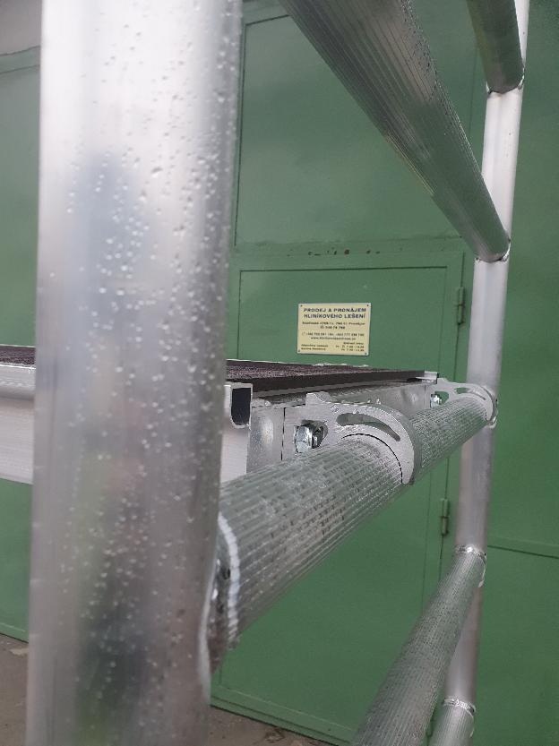 Pojízdné hliníkové lešení 4m dosah na ruce - 3