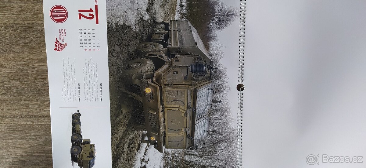 Kalendář Tatra 3ks - 3