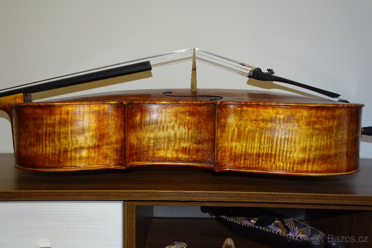 KRÁSNÉ VIOLONCELLO značené SIMONE FERNANDO SACCONI 1927 - 3