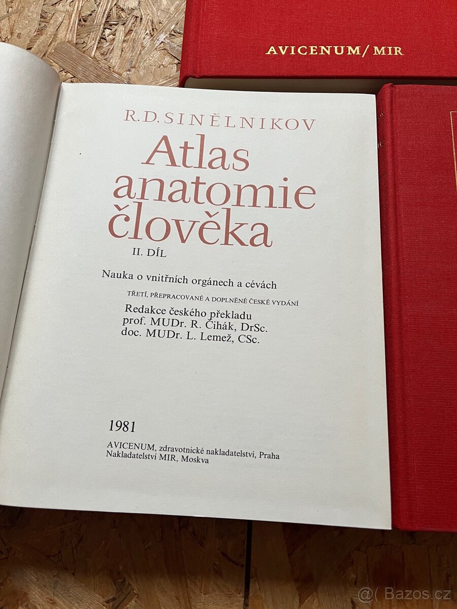 Anatomie člověka 3.díly Sinělnikov - 3