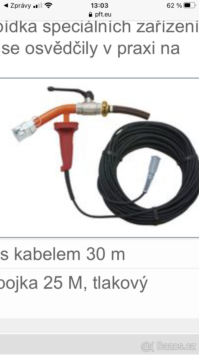 PFT g4 omítací stroje , Pft technika , Ritmo - 3