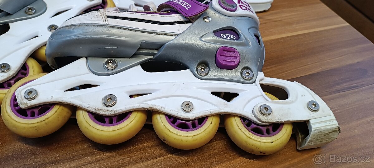 Rostoucí kolečkové/zimní brusle vel. 33 - 36 - 3