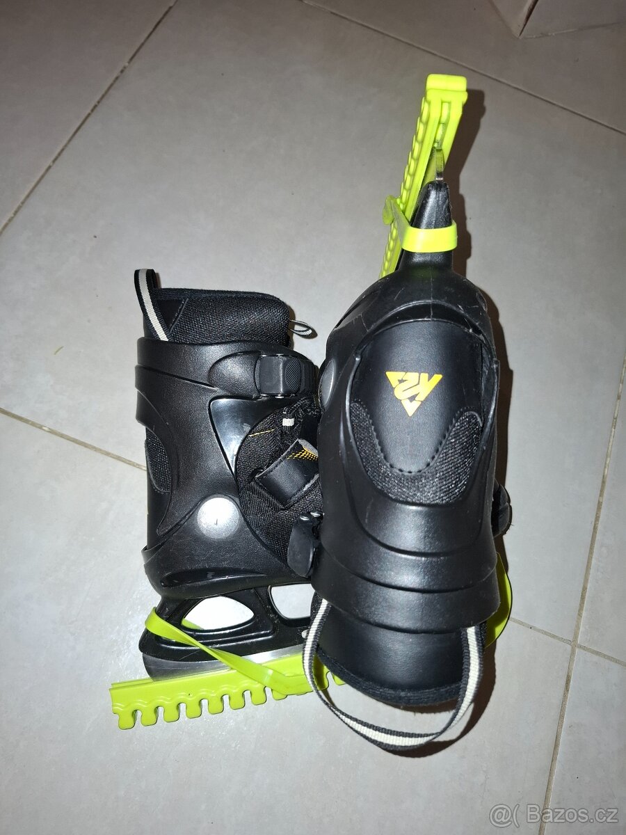 Dětské rostoucí lední brusle zn.K2 vel.29-34 - 3