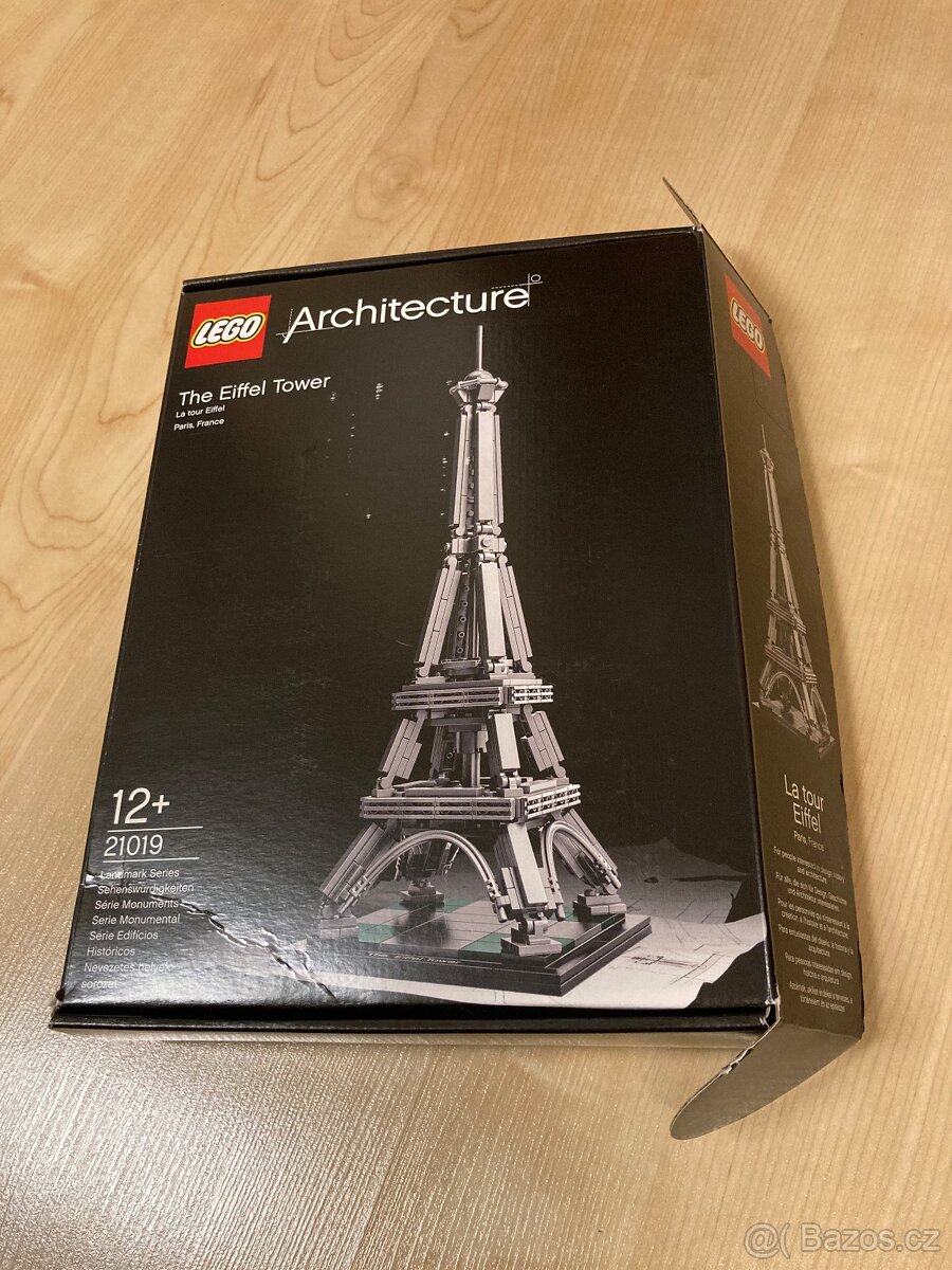 LEGO 21019 Eiffel Tower postavené kompletní s krabicí - 3