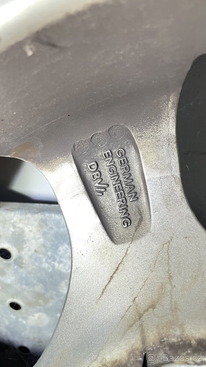 16” ALU kola DBV 6,5J, ET50, 5x112 se zimními pneu 205/55 - 3