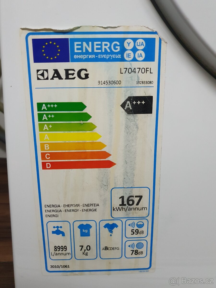 Úsporná pračka AEG Lavamat - 3