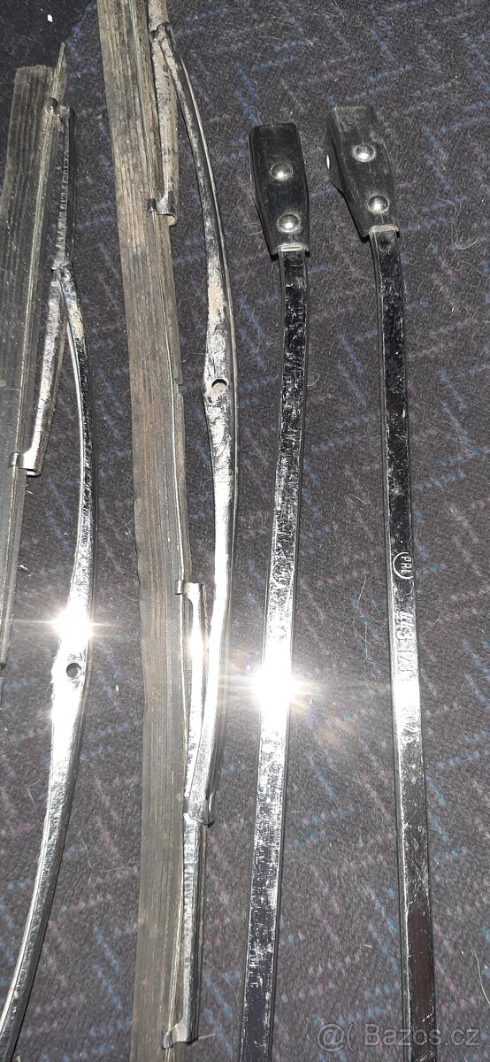 Škoda 1000MB,MBX,MBG nepoužité nerezové stěrače - 3