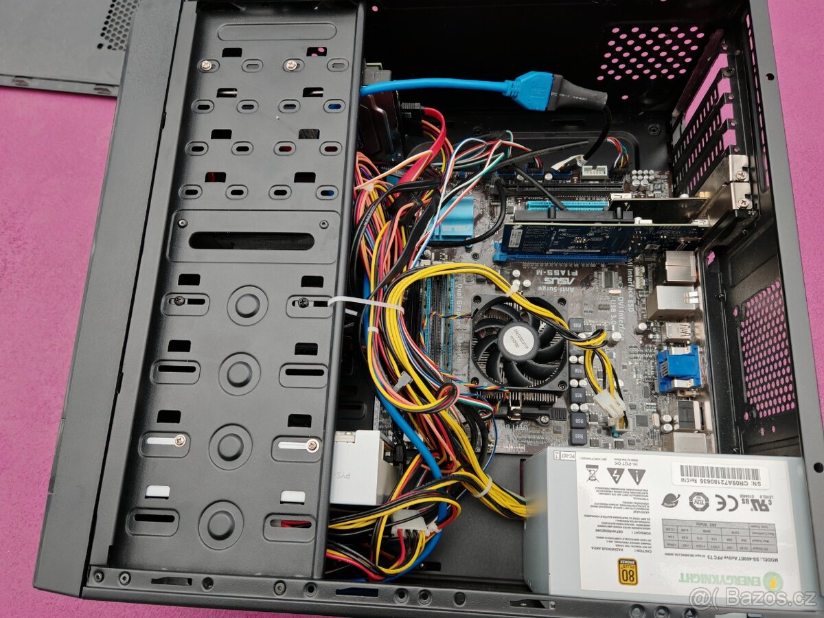 Počítač, PC, AMD A6, SSD + 1TB HDD, Wi-Fi, BT - 3