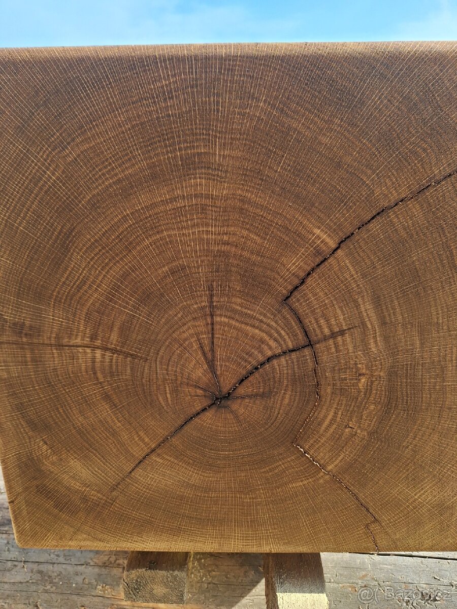 Dubové lavice, sedáky, hranoly , kostky,trámy - 3