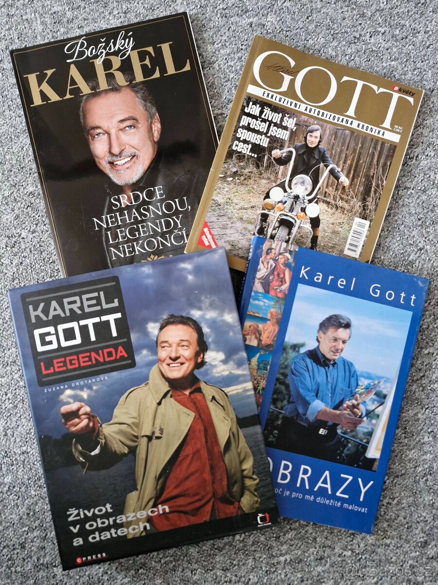 Karel Gott - cd, dvd a knihy - 3