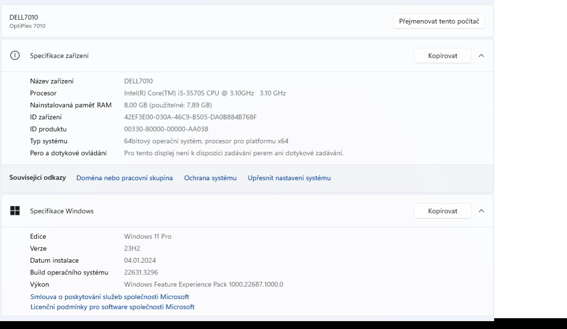 Značkový PC DELL OPTIPLEX 7010 - 3