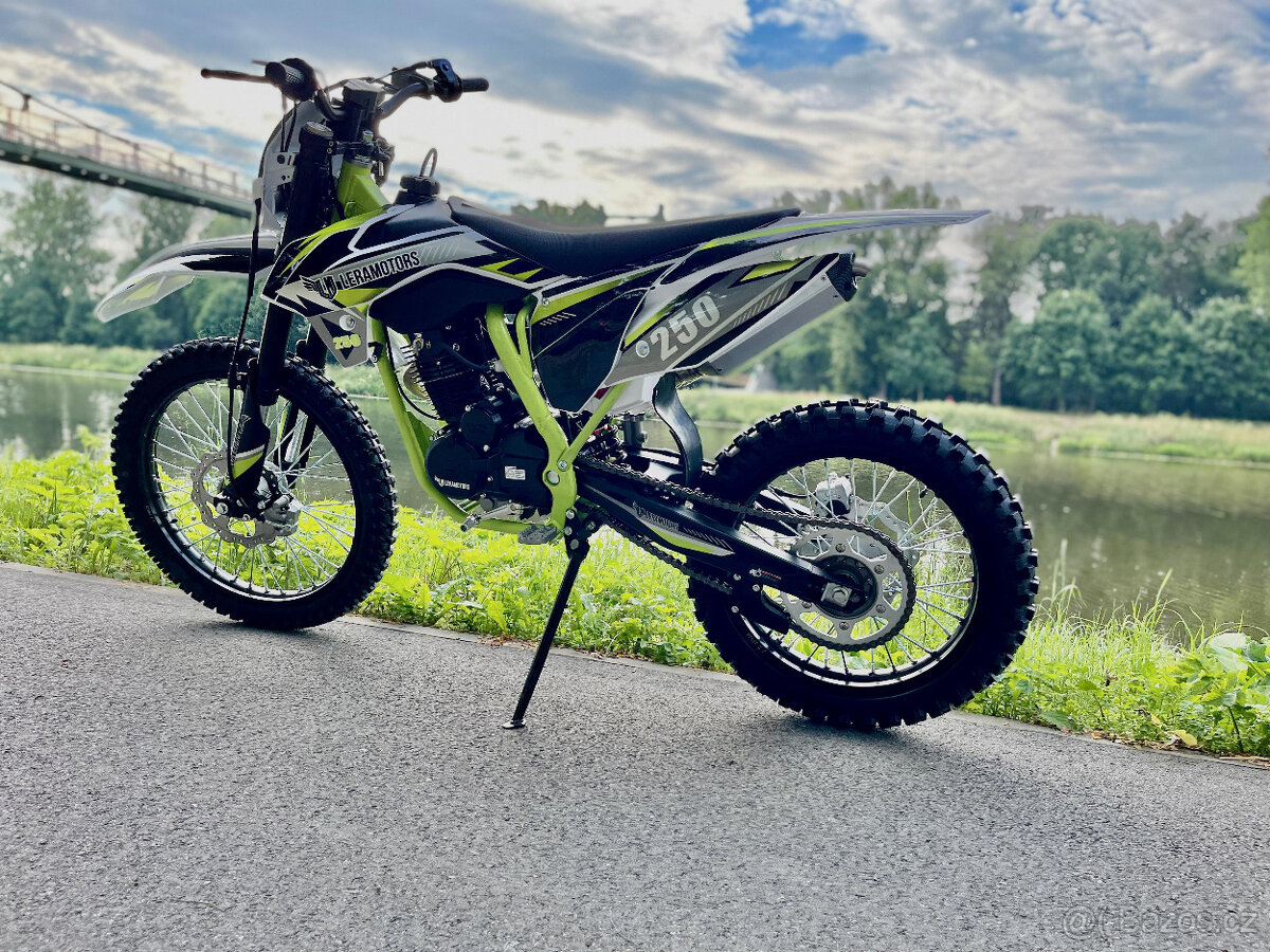Pitbike Leramotors Killer 250ccm, kola 21/18, limited