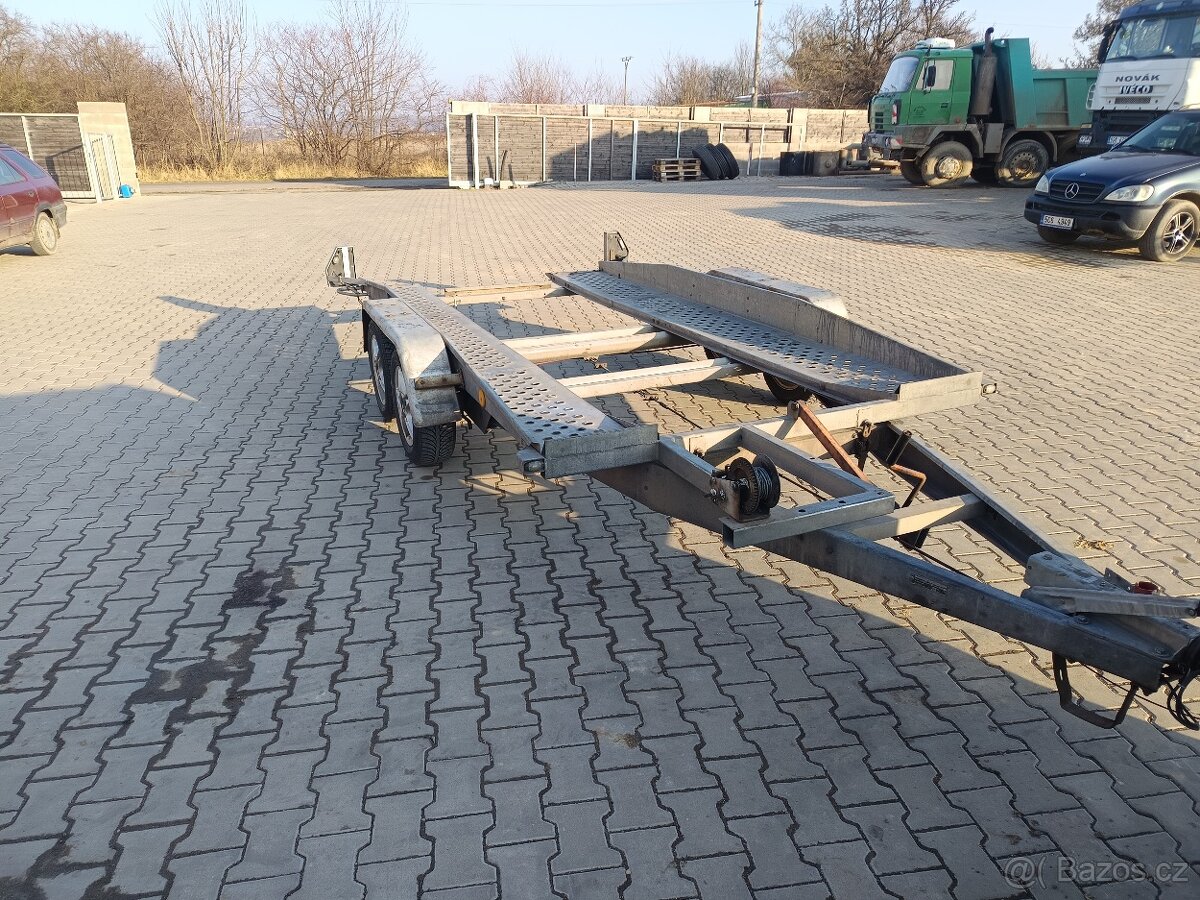 Autopřepravník sklopný Brenderup 2000 kg